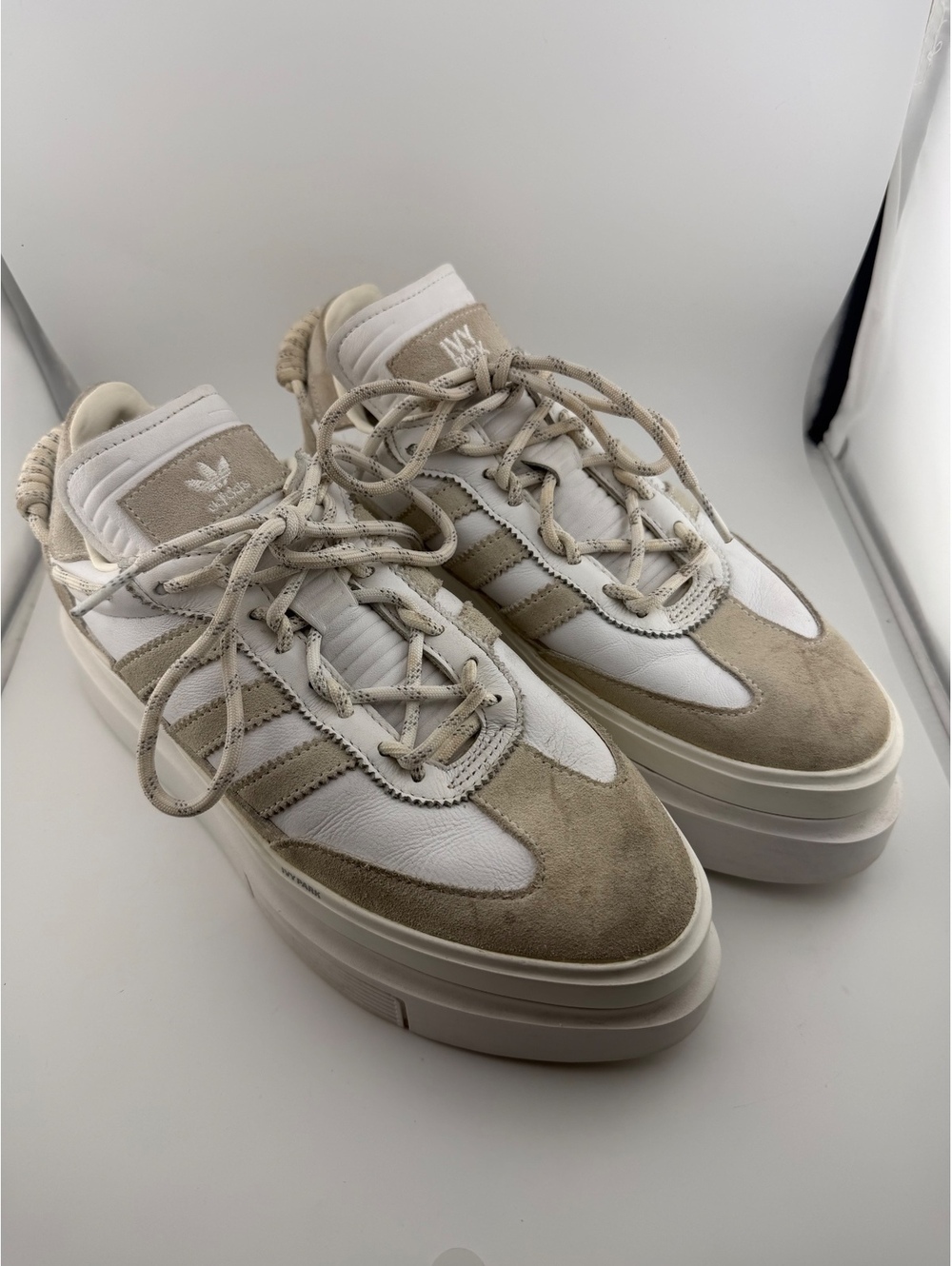 Ivy Park x Adidas Super Sleek 72 Platform Sneakers "Icy Park" colorway